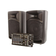 Système amplifié avec mixer 500W RMS