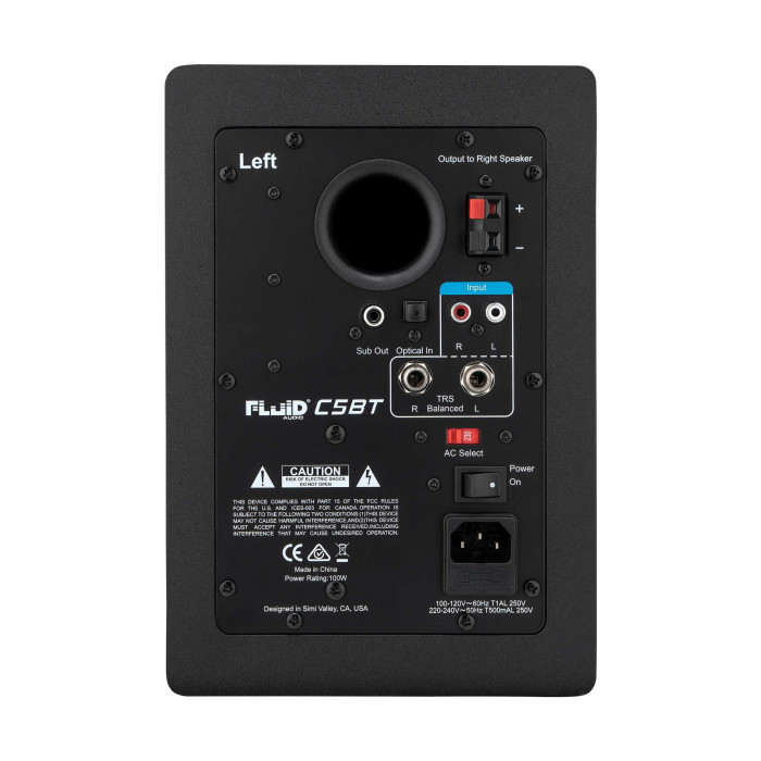 Enceinte monitoring 5 pouces Bluetooth - paire