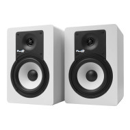 Enceinte monitoring 5 pouces Bluetooth blanche - paire