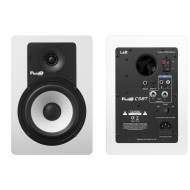Enceinte monitoring 5 pouces Bluetooth blanche - paire