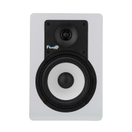 Enceinte monitoring 5 pouces Bluetooth blanche - paire