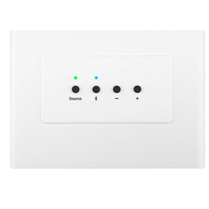 Enceinte monitoring 5 pouces Bluetooth blanche - paire