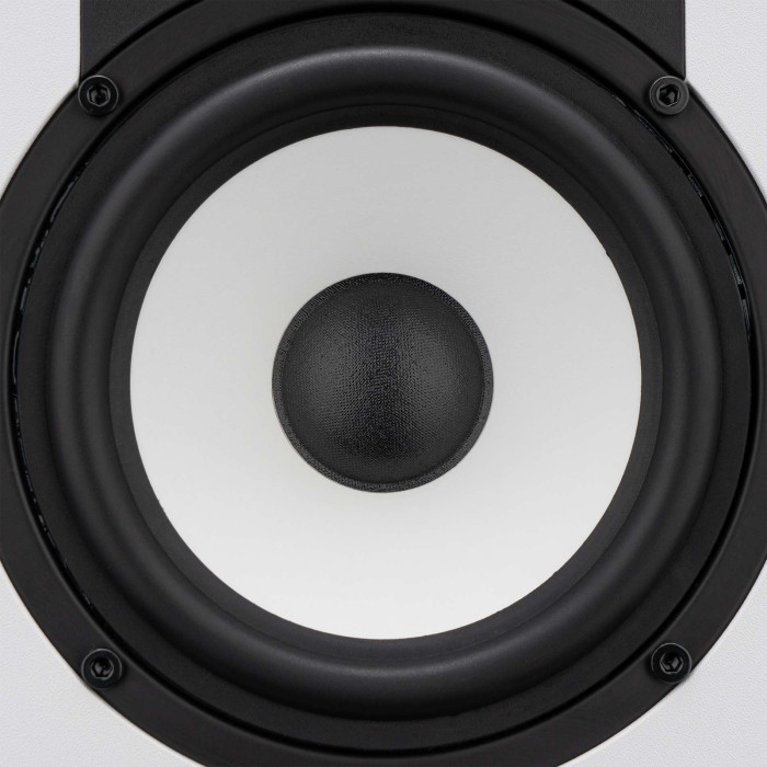 Enceinte monitoring 5 pouces Bluetooth blanche - paire