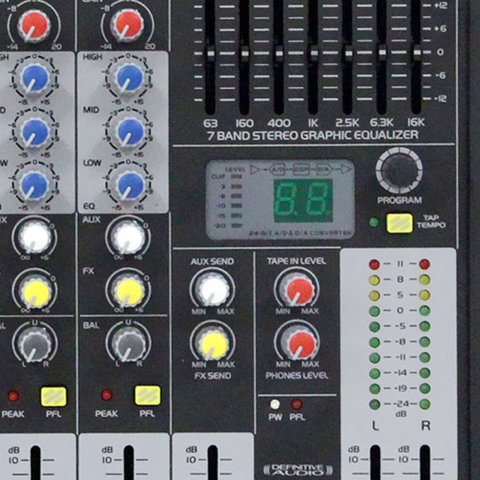 Mixeur avec effets