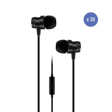 pack 30 casques intra auriculaire