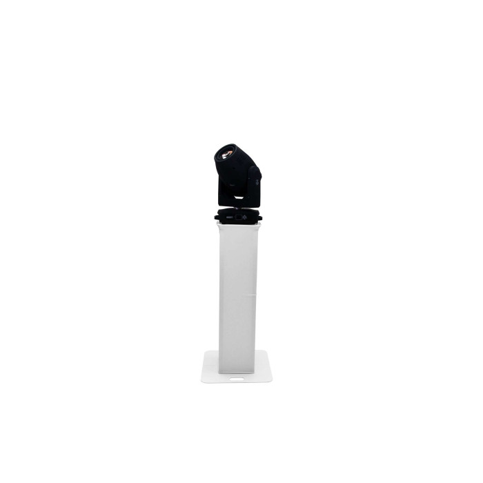 Totem avec lycra blanc