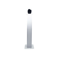 Totem avec lycra blanc