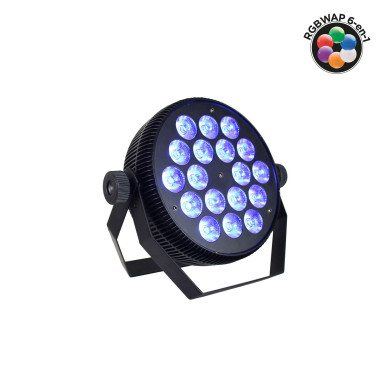 Par Slim 18 Leds de 10W 6-en-1