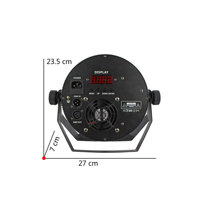 Par Slim 18 LED de 10W 4-en-1