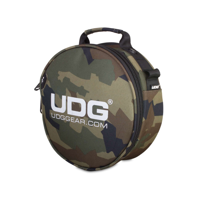 UDG Ultimate DIGI Headphone Bag Black Camo Orange