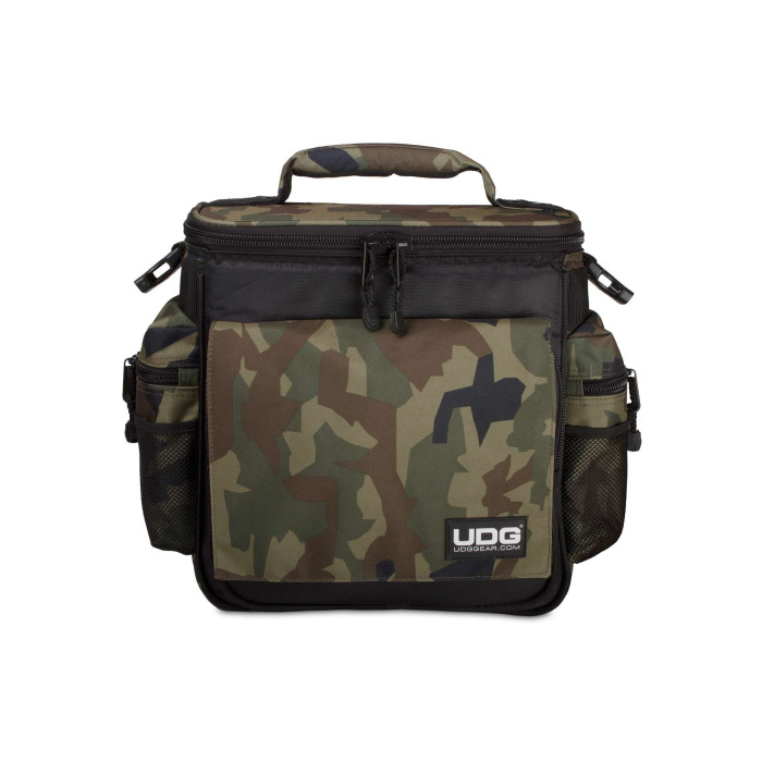 Sac slingbag à zip noir