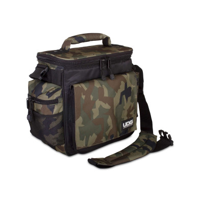Sac slingbag à zip noir