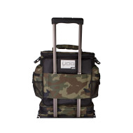 Sac slingbag à zip noir