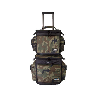 UDG Ultimate SlingBag Trolley Set DeLuxe Black Camo Orange