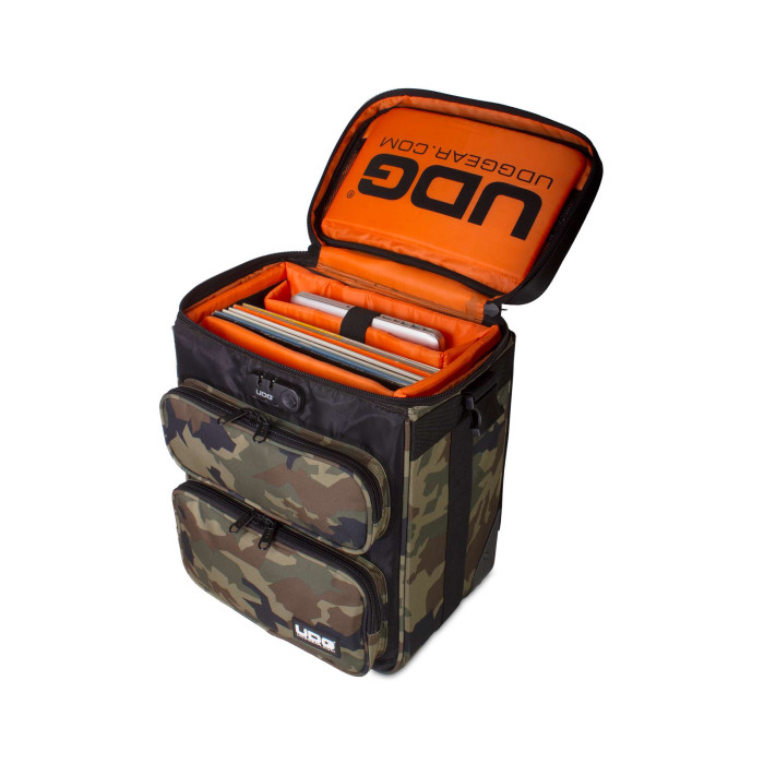 UDG Ultimate DIGI Trolley To Go Black Camo Orange