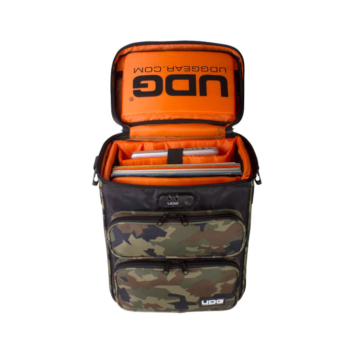 UDG Ultimate DIGI Trolley To Go Black Camo Orange