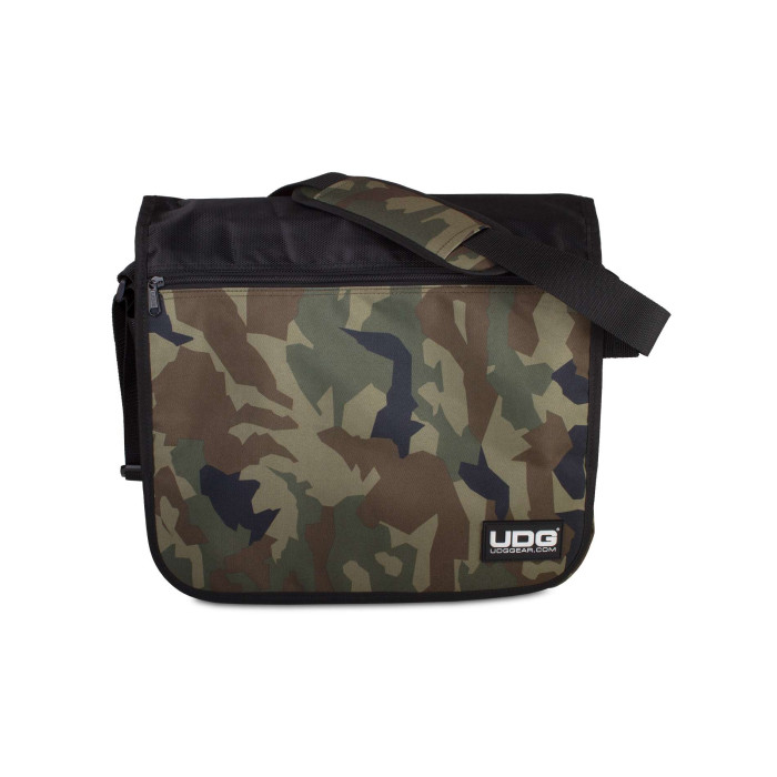 UDG Ultimate CourierBag Black Camo Orange