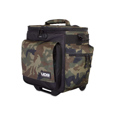 UDG Ultimate SlingBag Trolley DeLuxe Black Camo Orange Inside