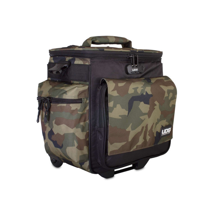 UDG Ultimate SlingBag Trolley DeLuxe Black Camo Orange Inside