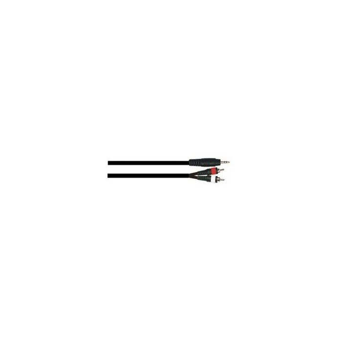 Câble 3m - MINI JACK STEREO Mâle - RCA Mâle