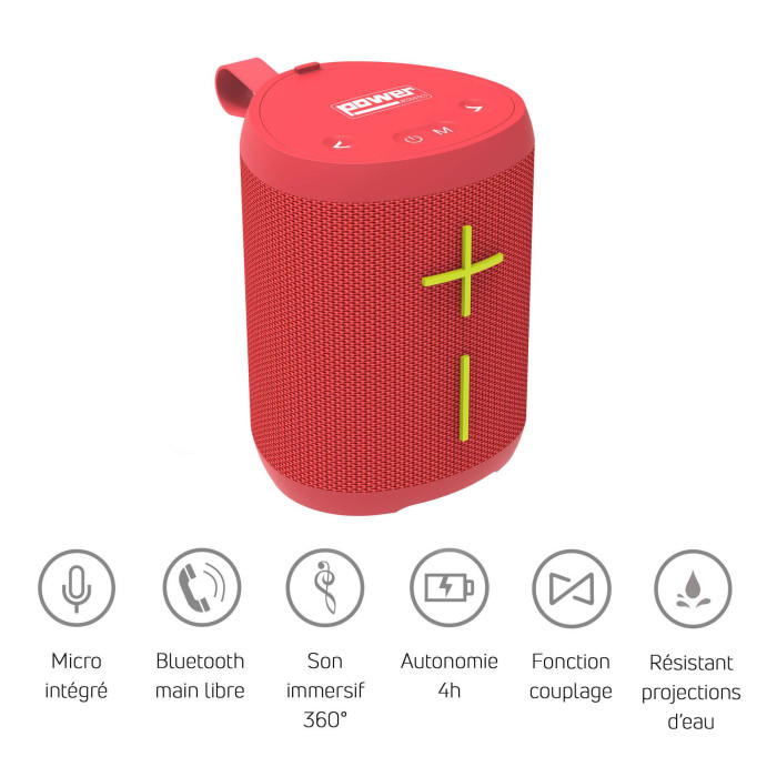 GETONE 20 Enceinte Nomade Bluetooth Compacte