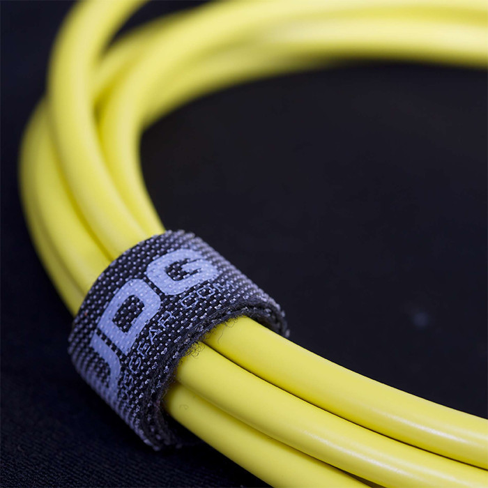 Cable UDG USB 2.0 A-B jaune droit 3m