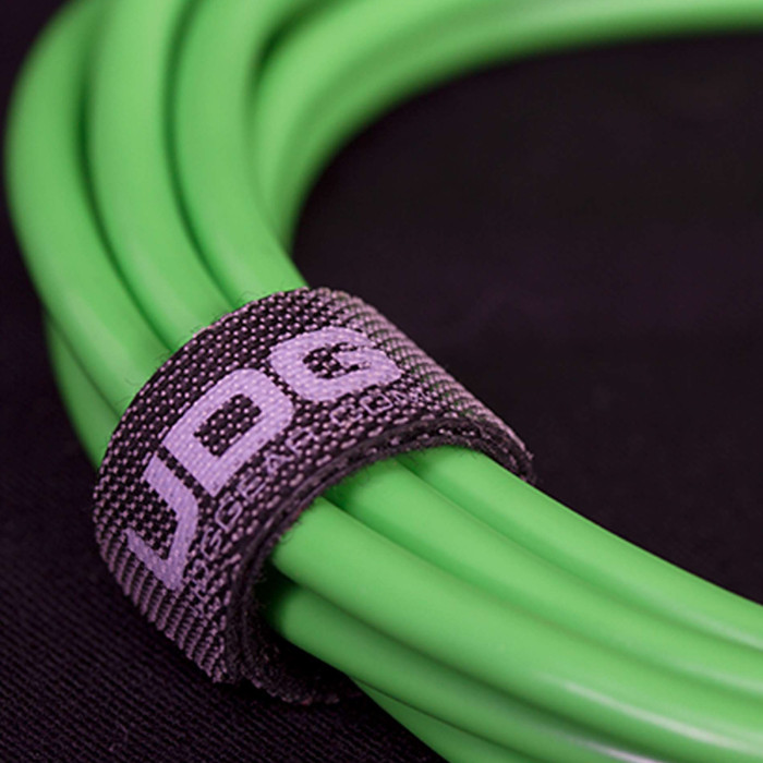 Cable UDG USB 2.0 A-B vert droit 3m