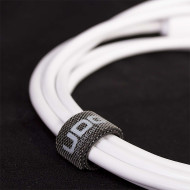 cable udg usb 2.0 a-b white coudé 3m