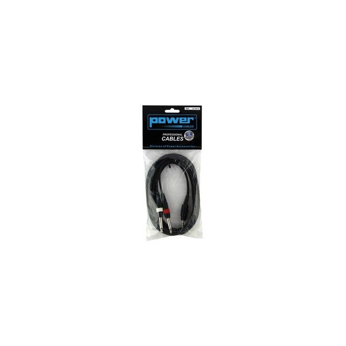 Câble 3m - MINI JACK STEREO Mâle - JACK MONO Mâle