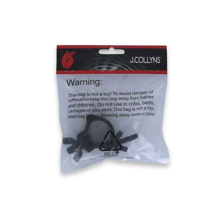 Crochet 32-35mm  Charge max 75KG - Finition Silver