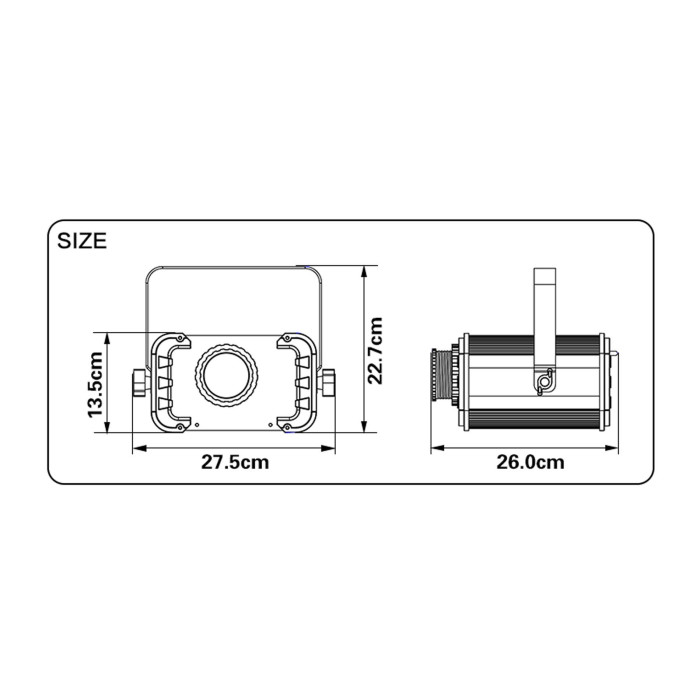Effet Eau 100W LED
