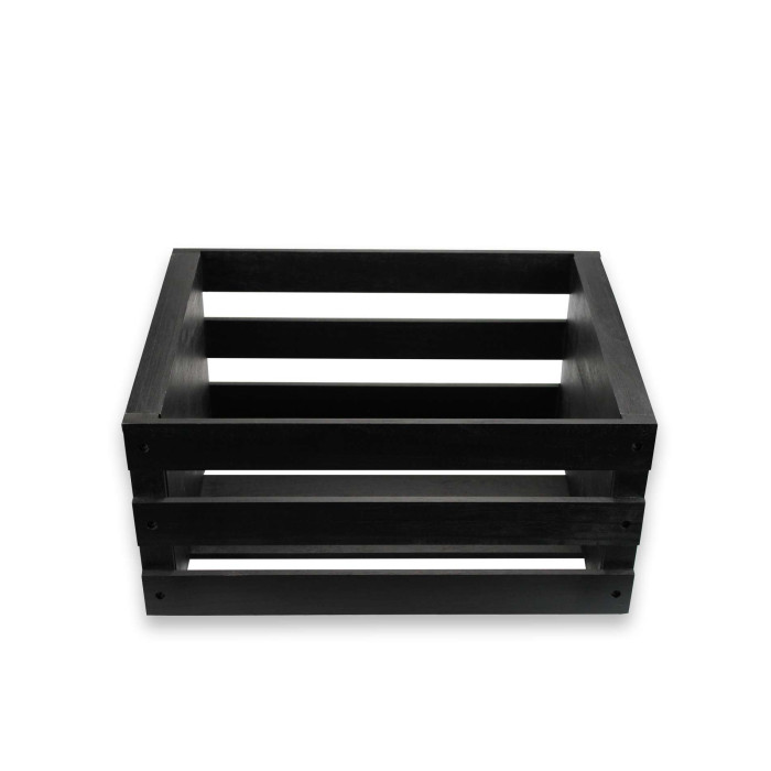 CAISSE STOCKAGE 120 LP - FINITION NOIRE