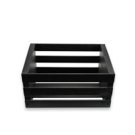 CAISSE STOCKAGE 120 LP - FINITION NOIRE