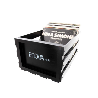 CAISSE STOCKAGE 120 LP - FINITION NOIRE
