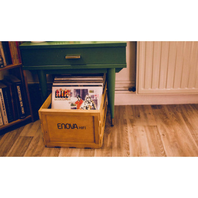 CAISSE STOCKAGE 120 LP - FINITION BOIS