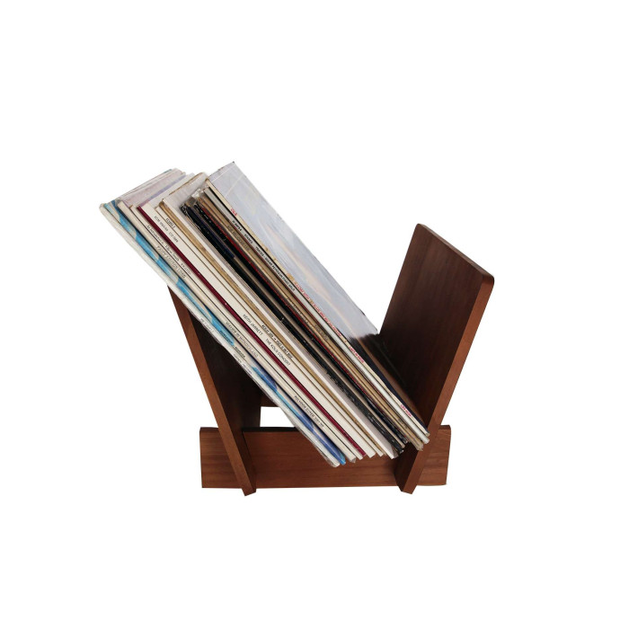SUPPORT VINYLE 25 LP - FINITION BOIS
