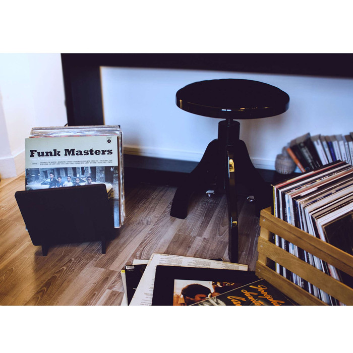 SUPPORT VINYLE 25 LP - FINITION NOIRE