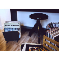 SUPPORT VINYLE 25 LP - FINITION NOIRE