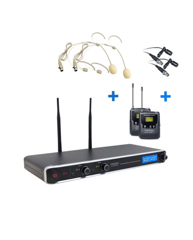 Micro Double Serre Tête Simple UHF