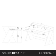 Sound Desk Pro Blanc