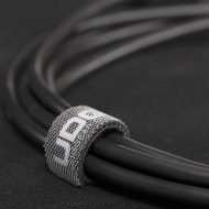 cable udg usb 2.0 a-b noir coudé 1m