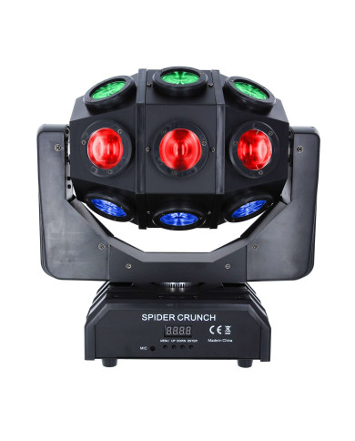 IBIZA LIGHT LED8-QUAD Effet de Lumière Spider - TV Son Photo