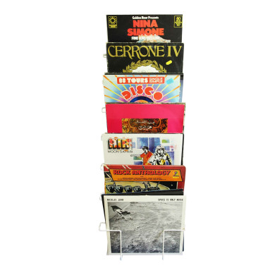 Support Mural Vinyle Blanc