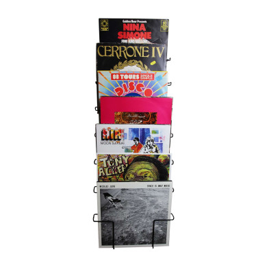 Support Mural Vinyle Noir