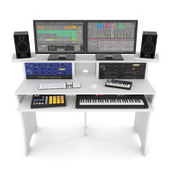 Station de Travail Home Studio Finition Blanc