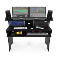 Station de Travail Home Studio Finition Noir