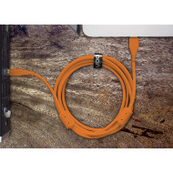 câble udg usb 2.0 a-b orange droit 2m