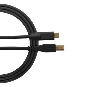 câble udg usb 2.0 c-b noir droit 1.5m