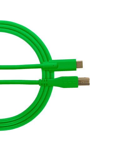 Câble UDG USB 2.0 C-B Vert Droit 1.5m