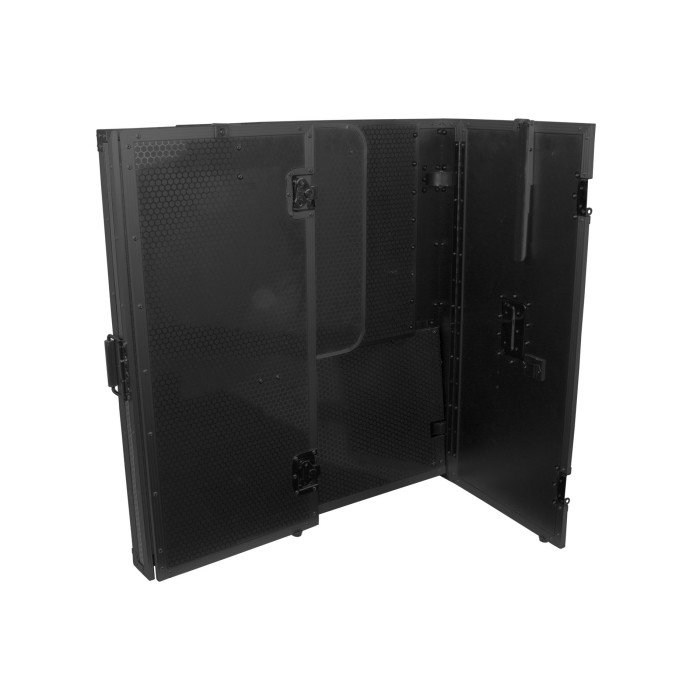 FLIGHT CASE TABLE DJ BLACK